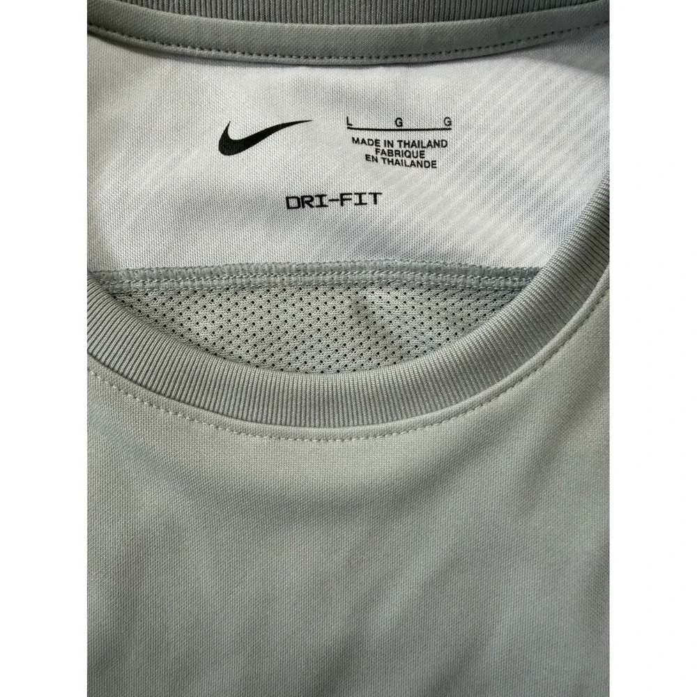 Nike Womens Dri-FIT Long Sleeve Soccer Jersey Gray‎ CJ6071-012 Large